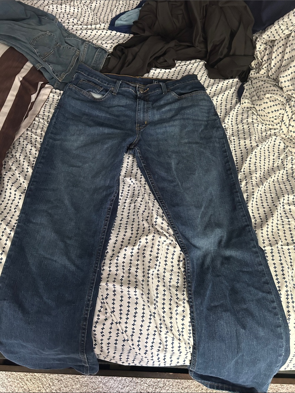 George Men's Blue Denim Jeans
